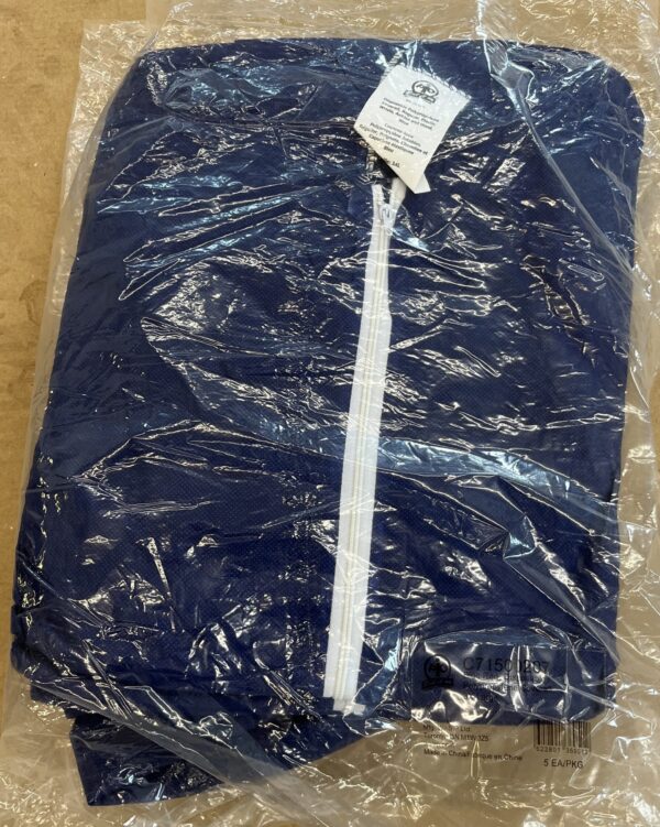 HD Blue Disposable Coveralls 5Pack