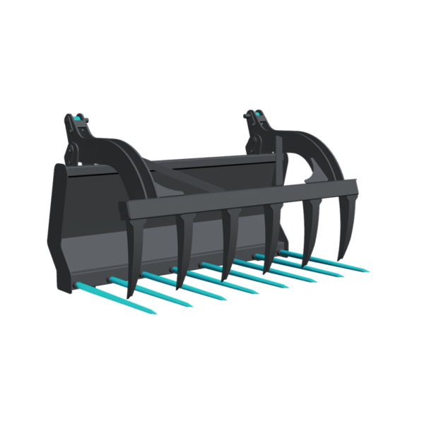 GP37 Manure fork with multi purpose grab